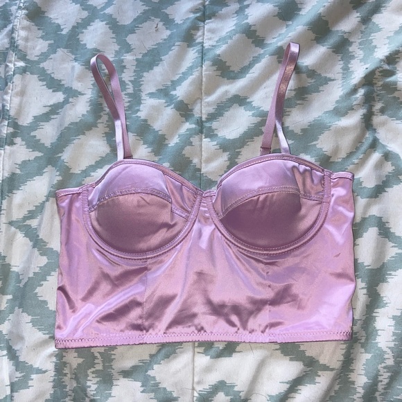 Tops - Purple bustier top